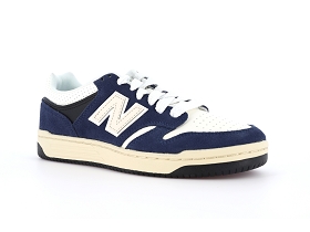NEW BALANCE A BB480PEN<br>Blanc Bleu
