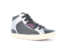 GEOX J GISLI GIRL J564NA<br>Noir Argent