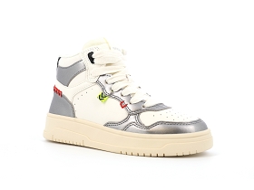 GEOX J LESTRELLA GIRL J56NLA<br>Blanc Argent