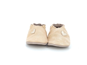 Chaussons cuir Robeez Mini Love Or