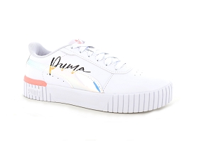 PUMA CARINA 2 C WINGS PS 28 35 SynthétiqueBlanc Rose 